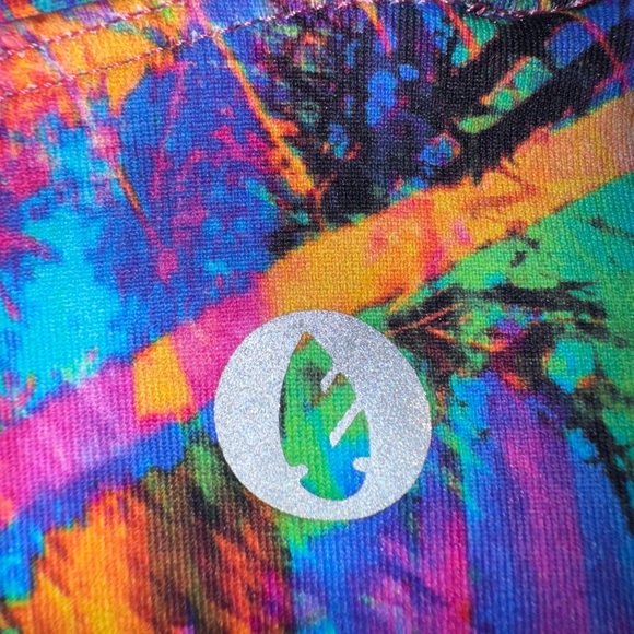 Colorful Abstract Mini Skort - Picture 3 of 5